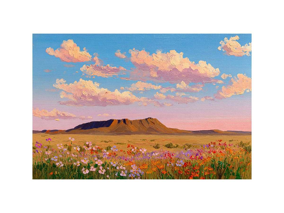 Pastel Native Serenity