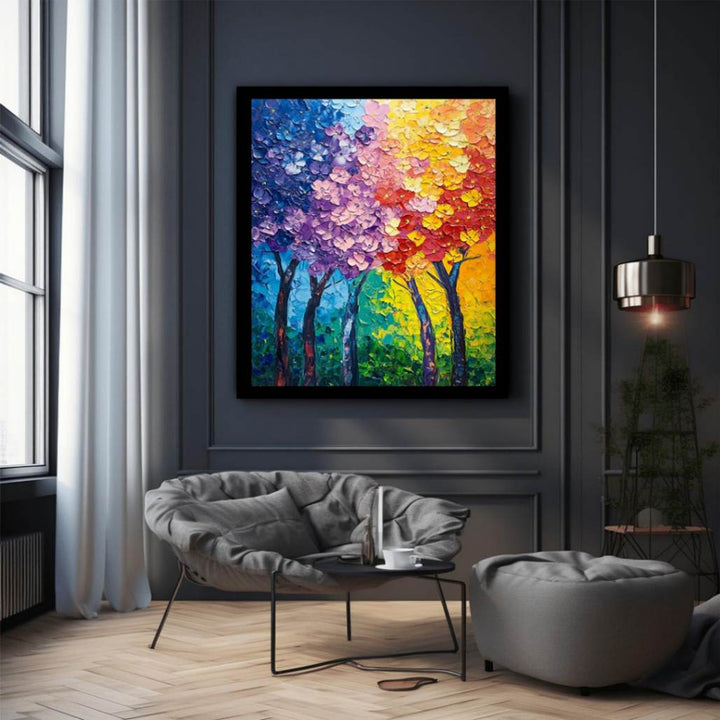 Rainbow Trees  