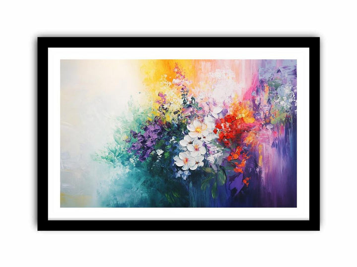 Garden Of Hushed Hues  Art Print