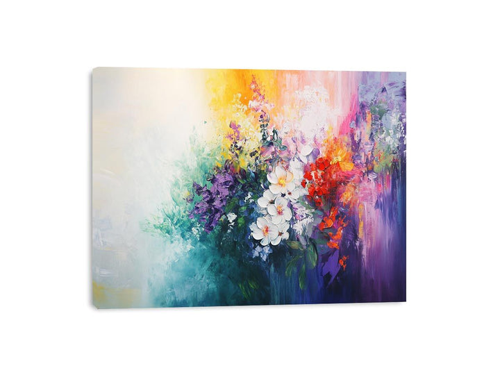 Garden Of Hushed Hues Canvas Print