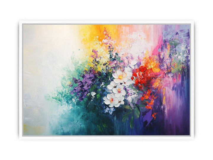 Garden Of Hushed Hues Framed Print