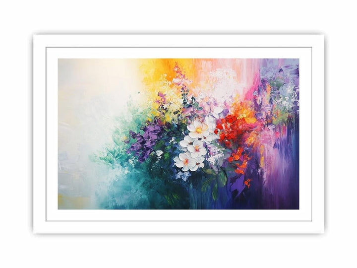 Garden Of Hushed Hues Streched canvas