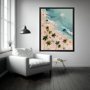 Whispers of a Palm-Lined Shore