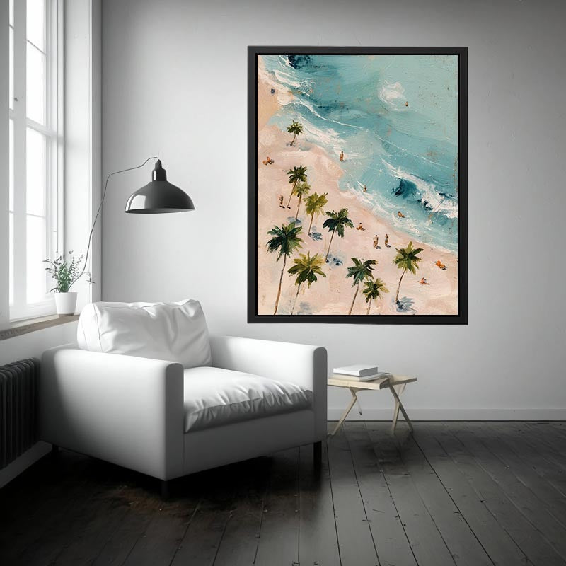 Whispers of a Palm-Lined Shore