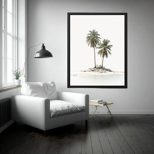 Where Two Palms Meet the Sea