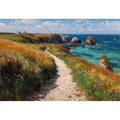 Floral Path to the Shore