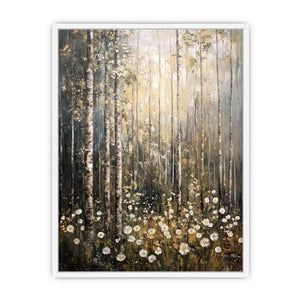 Where The Leaves Remember Framed Print