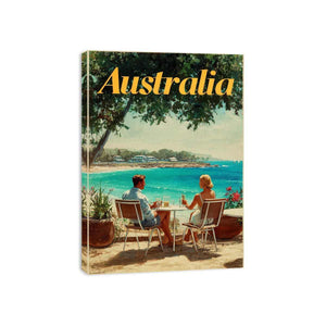 Australian Riviera coastal artwork for modern living room decor