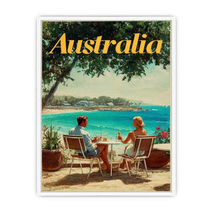 Australian Riviera coastal artwork for modern living room decor