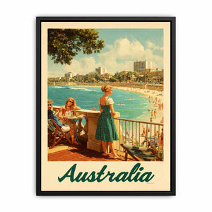 Bondi Terrace Light coastal artwork for modern living room decor