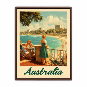 Bondi Terrace Light coastal artwork for modern living room decor
