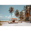 Kombi Van Dreams and Coastal Waves