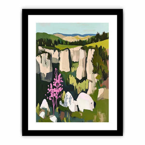 Abstract Landscape  Art Print