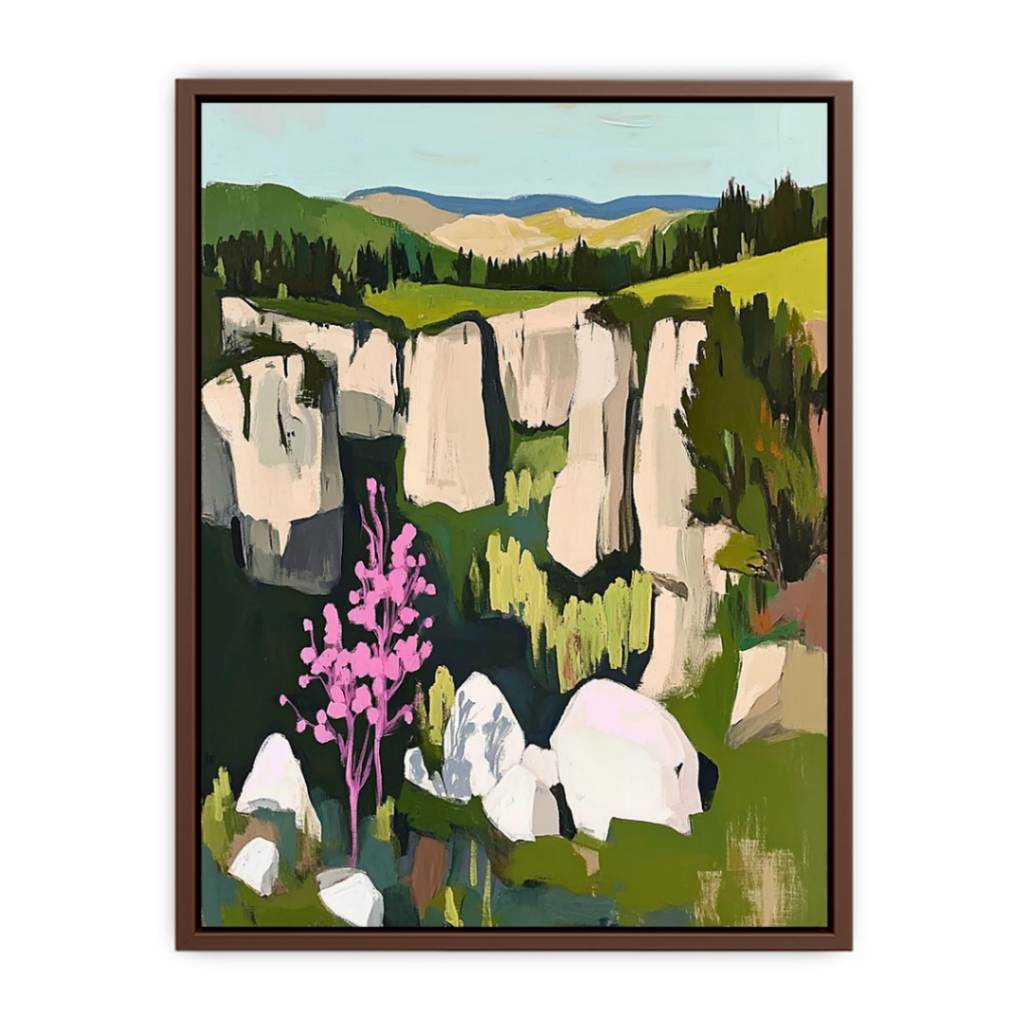 Abstract Landscape  Poster
