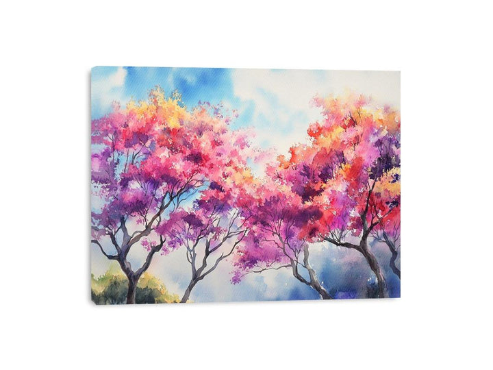 Where Earth Meets Sky Canvas Print