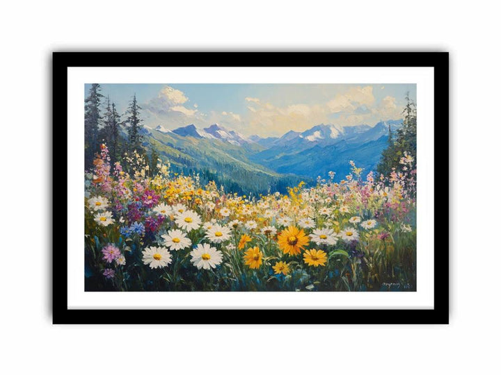 Flutter In Bloom  Art Print