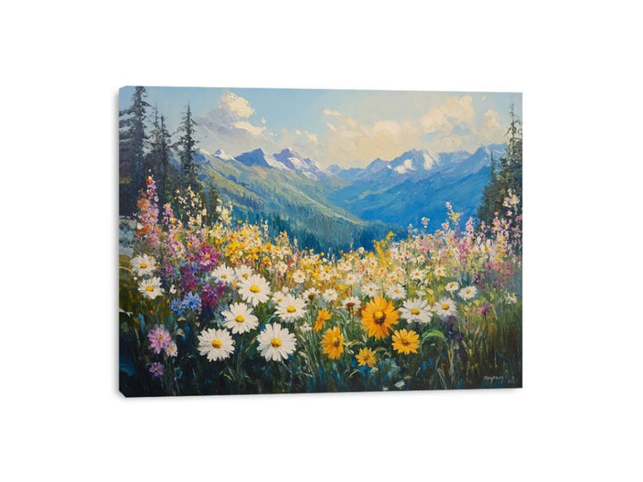 Flutter In Bloom Canvas Print