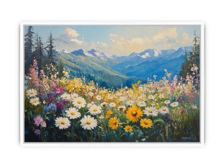 Flutter In Bloom Framed Print