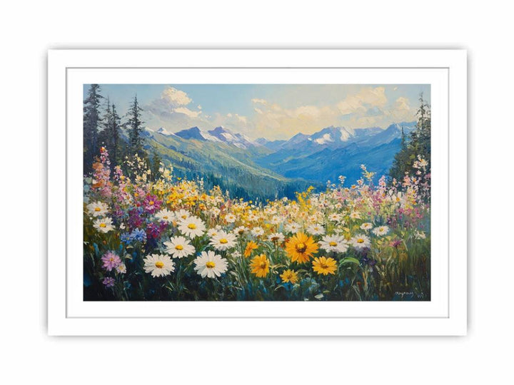 Flutter In Bloom Streched canvas