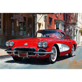 Chevrolet Corvette C1 1960 Painting