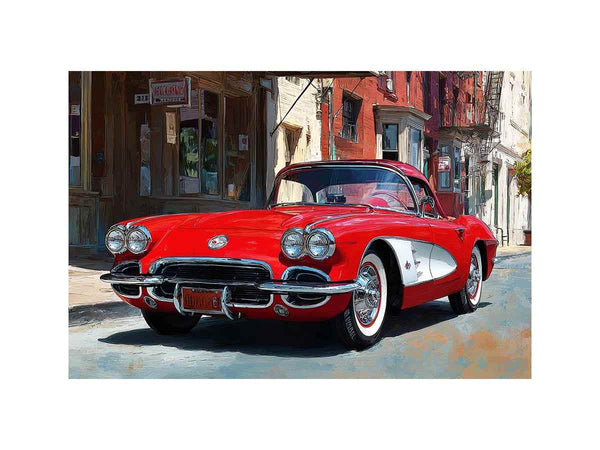 Chevrolet Corvette C1 1960 Painting