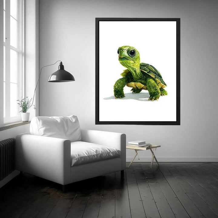 Turtle Watercolor Painting