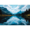 Mountain Lake Painitng