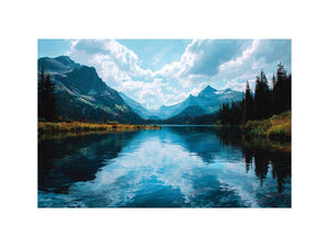 Mountain Lake Painitng