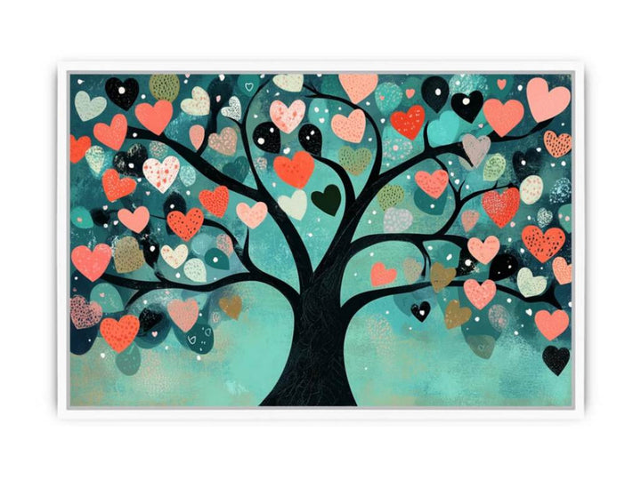 Dance Of The Meadow Heart Framed Print