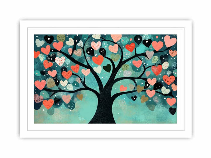 Dance Of The Meadow Heart Streched canvas