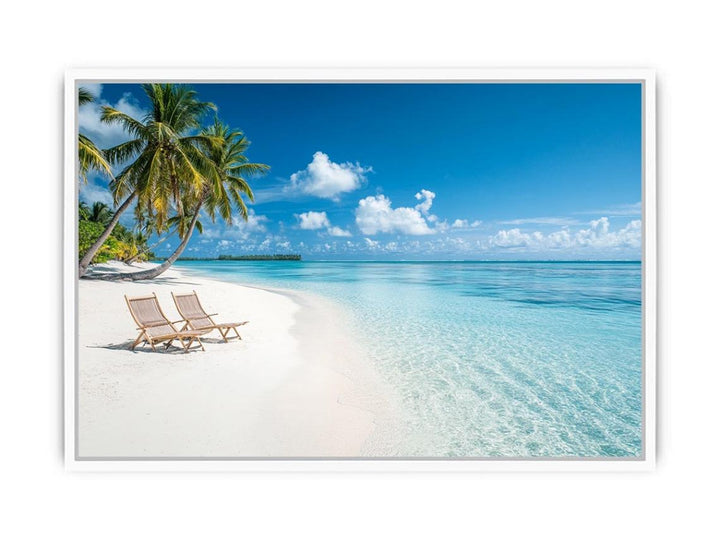 Echoes Of Beach Framed Print