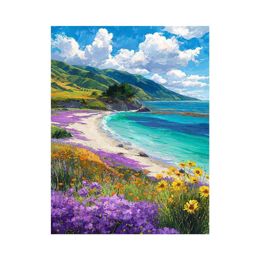 Colorfull beach