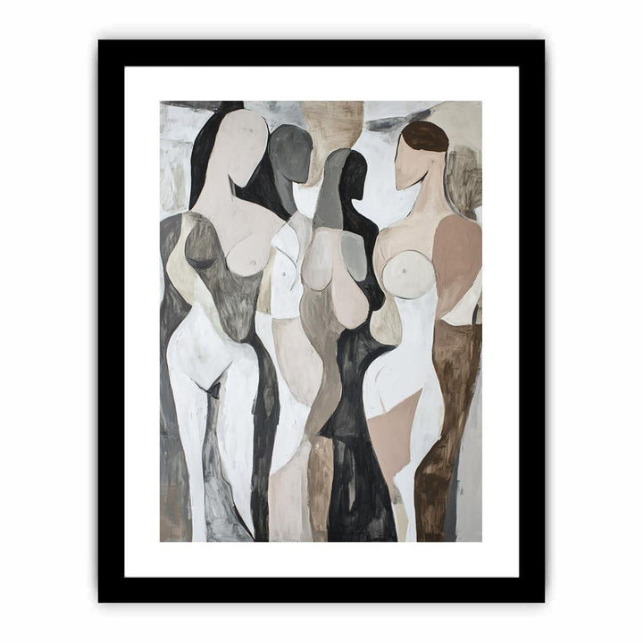 Curves In Cubes  Art Print