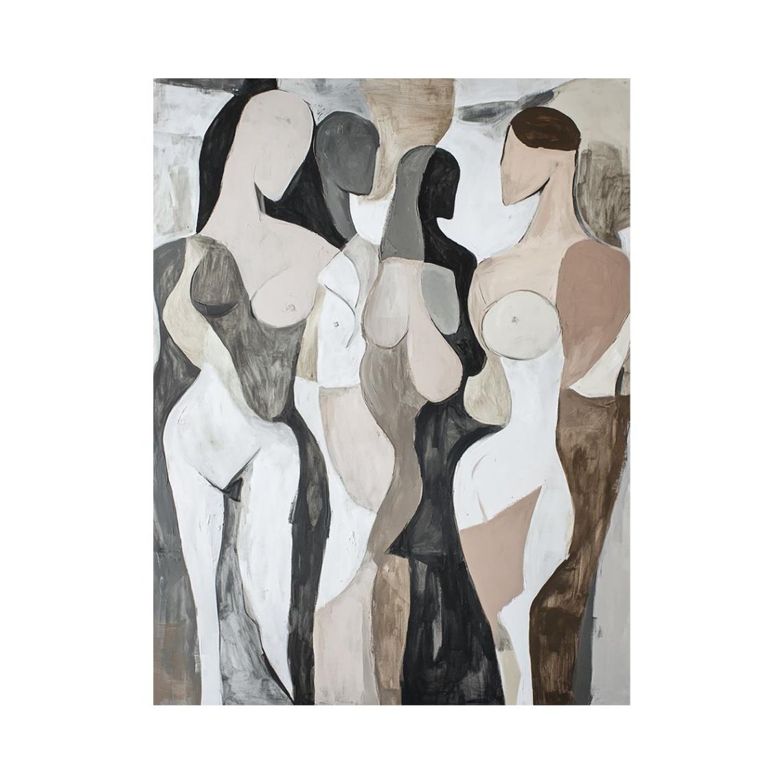 Gathered Forms artwork for modern living room decor