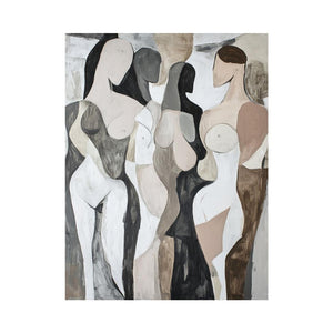 Gathered Forms artwork for modern living room decor