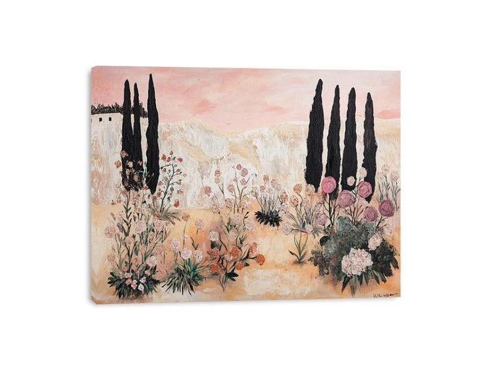 Italian Garden Canvas Print