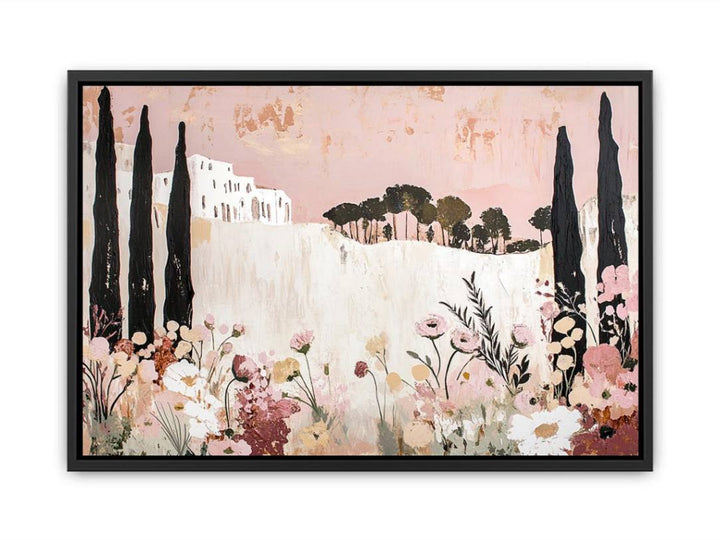 Serenade In Stone And Bloom  Painting