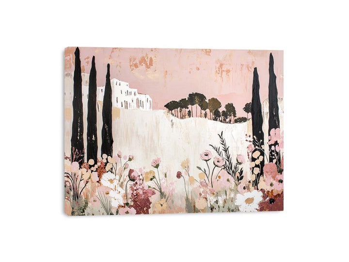 Serenade In Stone And Bloom Canvas Print
