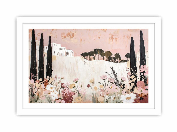 Serenade In Stone And Bloom Streched canvas