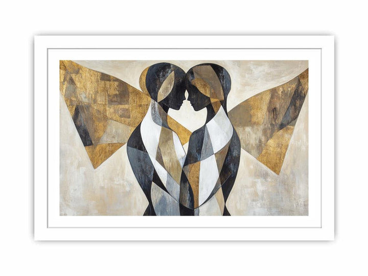 Echoes In Angles Streched canvas