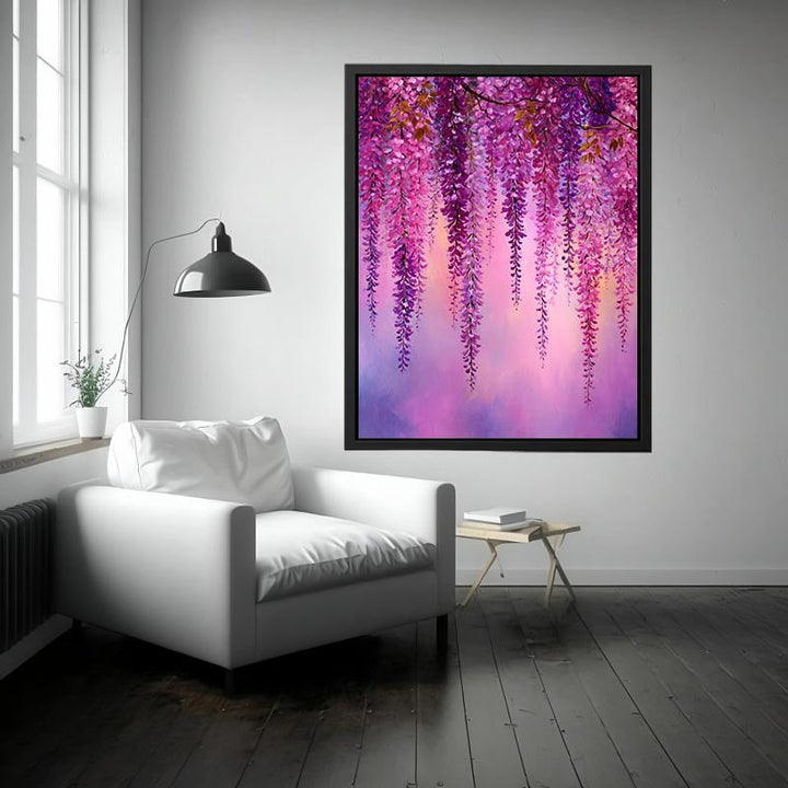Wisteria flowers