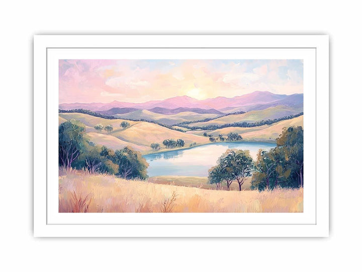 Mirror Of The Mountains Streched canvas