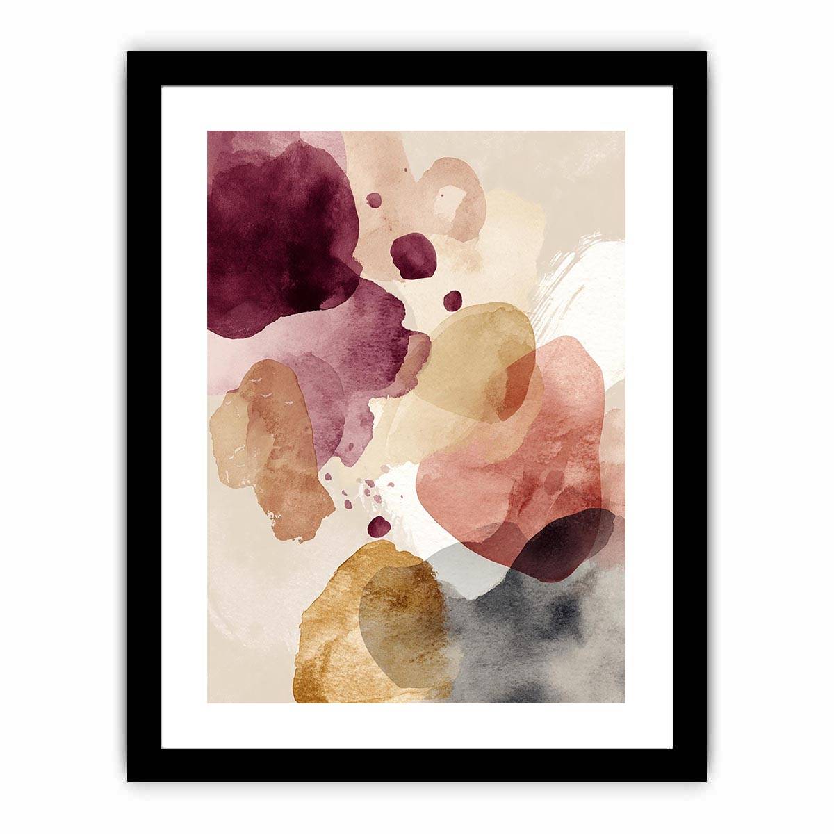 Decorative artwork for modern living room and luxury interior styling