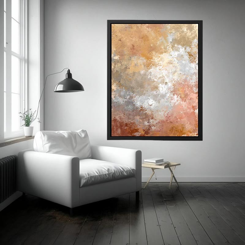 Decorative artwork for modern living room and luxury interior styling