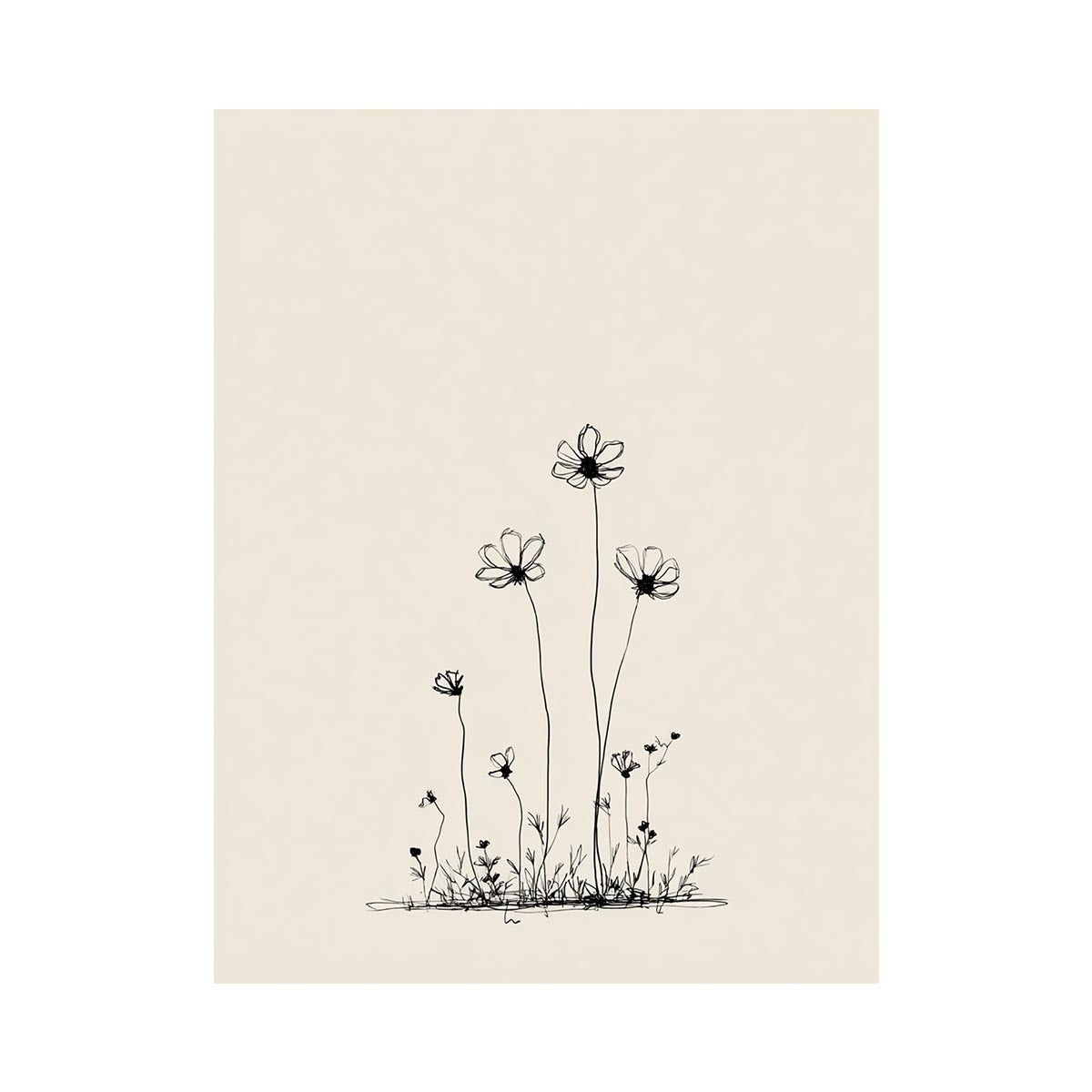 Wildflower Silhouettes