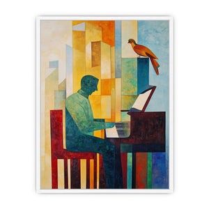 Birdsong Sonata artwork for modern living room decor