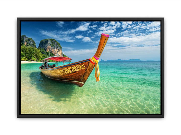 Voyage To Emerald Shores  Painting