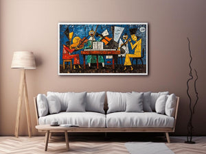 Jazz Table Ensemble artwork for modern living room decor