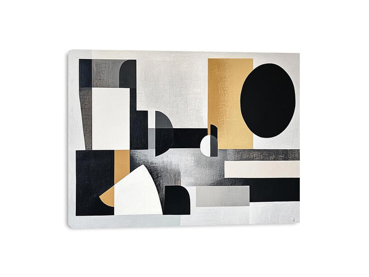 Lines Between Silence Canvas Print