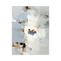 Figurative abstract canvas art with reclining woman for serene bedroom decor.